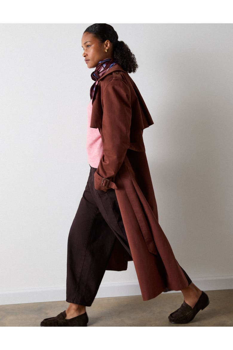 Wool Mix Curved Hem Knit, Alternate, color, Pink