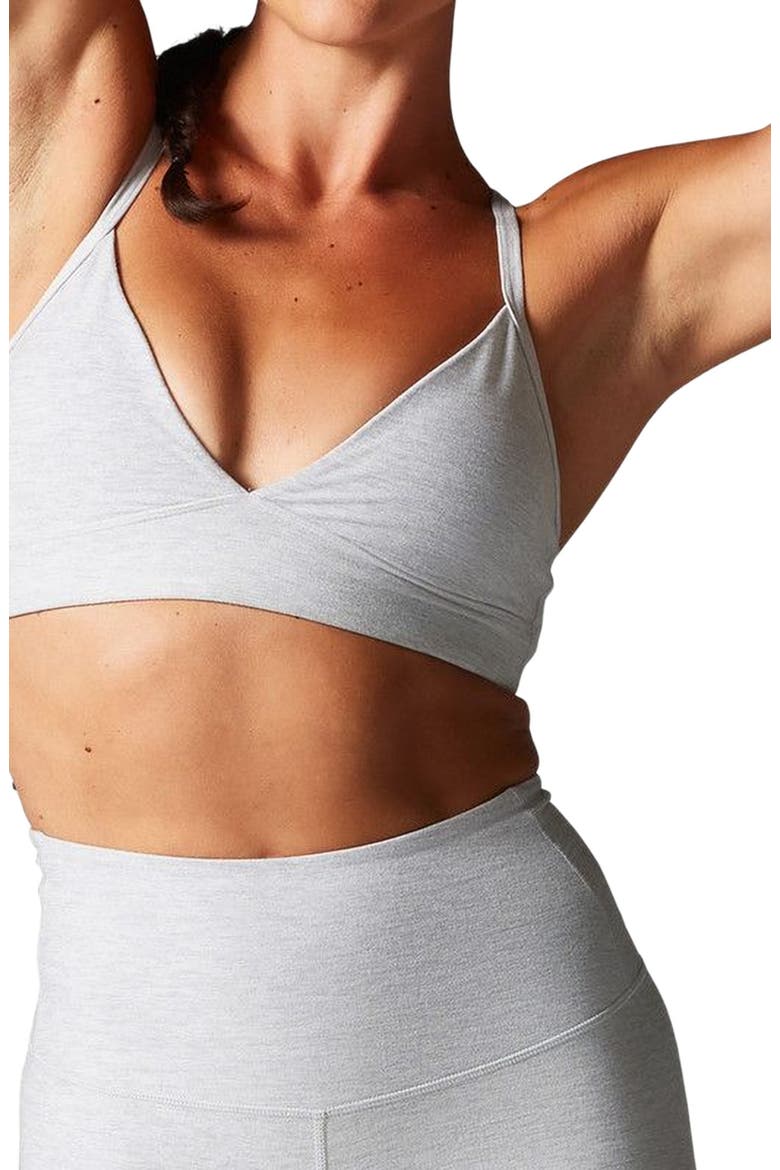 Adjustable Studio Bra, Alternate, color, ASH