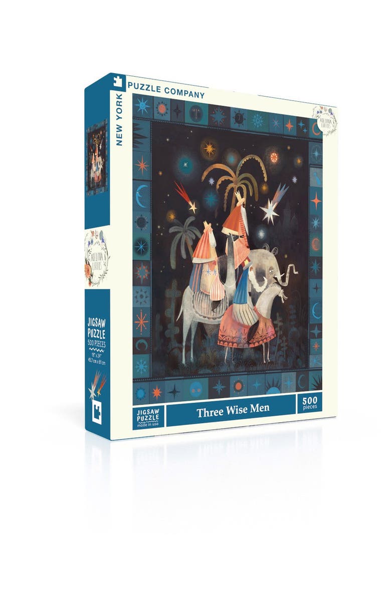 NEW YORK PUZZLE COMPANY Three Wise Men 500 Piece Puzzle, Alternate, color, NO COLOR