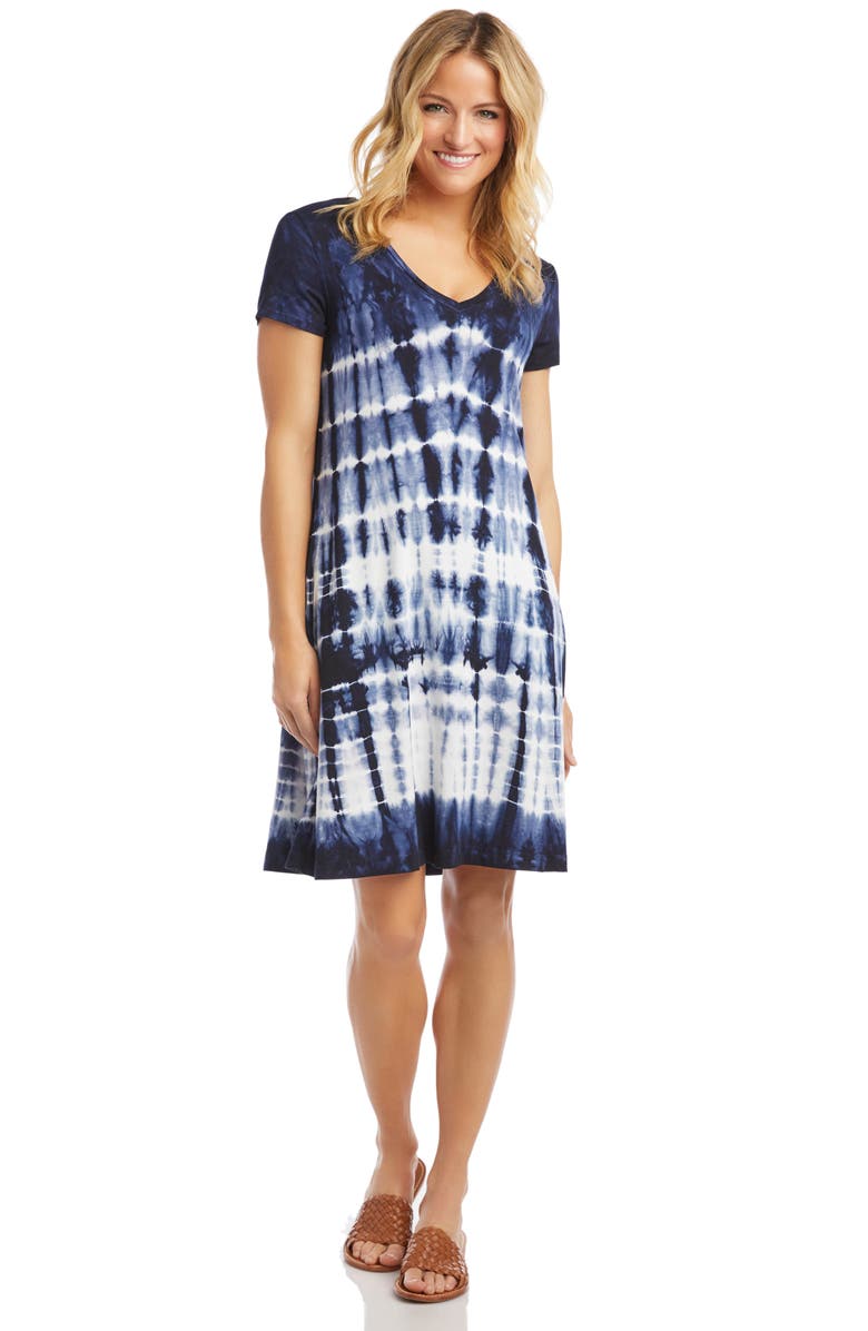 Karen Kane V-Neck Pocket Dress, Alternate, color, 