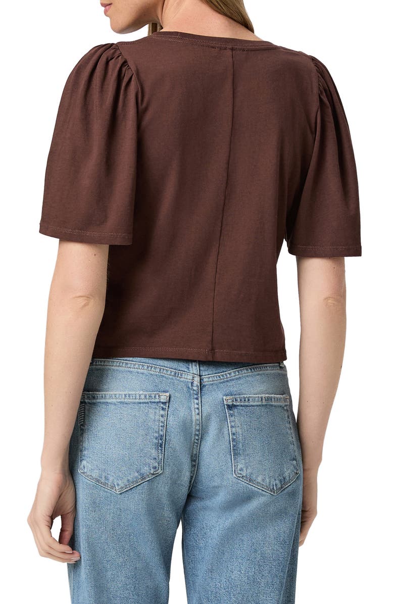 PAIGE Sigrid Cotton T-Shirt, Alternate, color, Tamarind