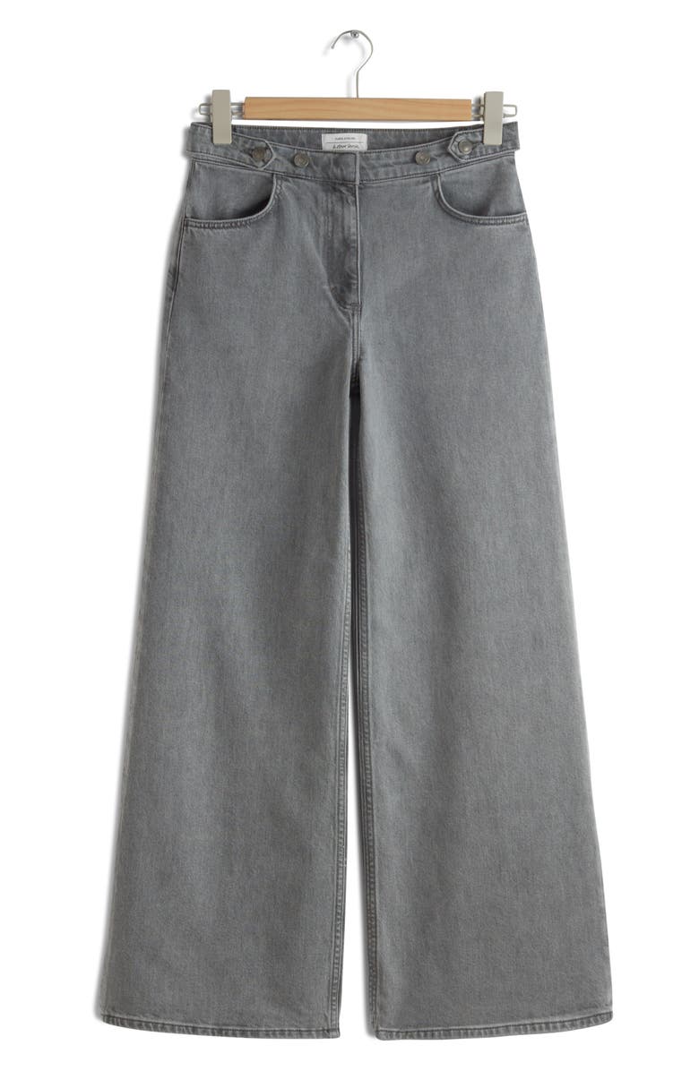 & Other Stories Wide Leg Jeans, Alternate, color, 