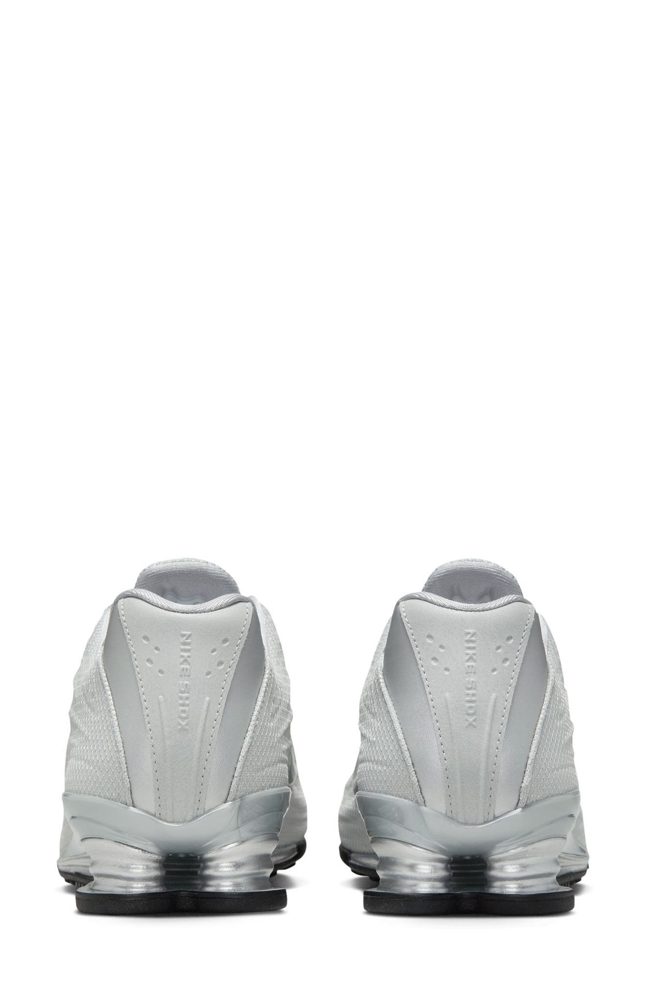 Nike Shox Z Sneaker, Alternate, color, Silver/ Silver/ Black/ Silver