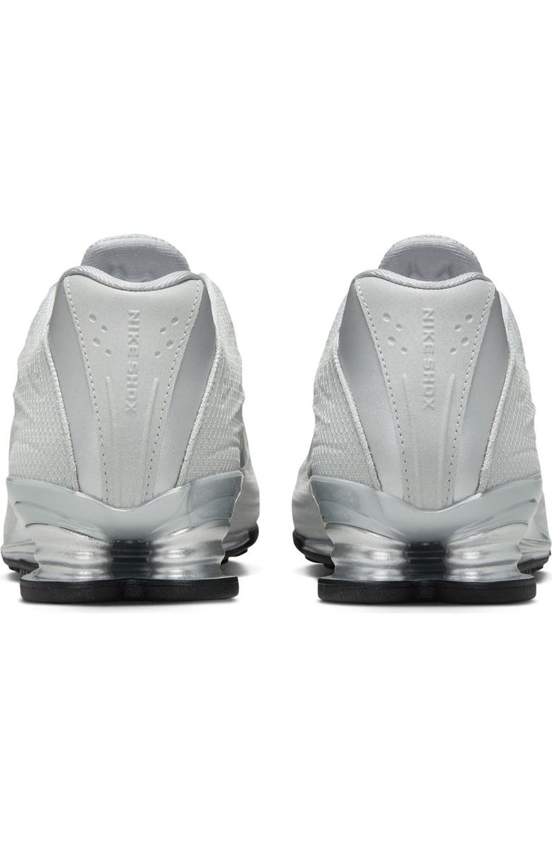 Nike Shox Z Sneaker, Alternate, color, Silver/ Silver/ Black/ Silver