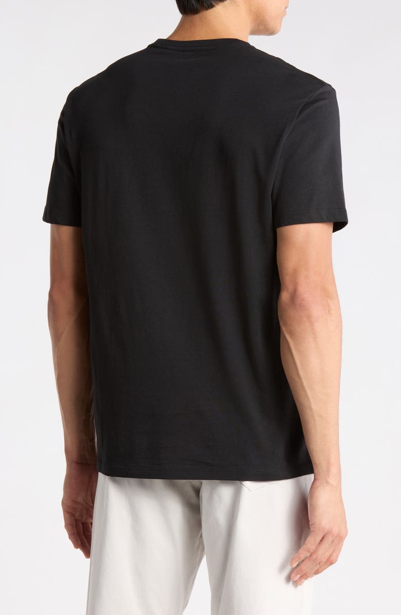 Calvin Klein Calvin Embroidered Graphic Tee, Alternate, color, Black