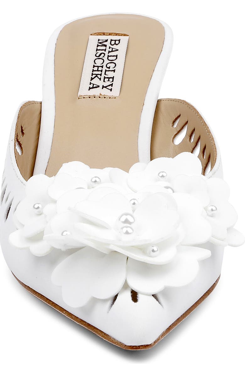BADGLEY MISCHKA Oriana Mule, Alternate, color, White