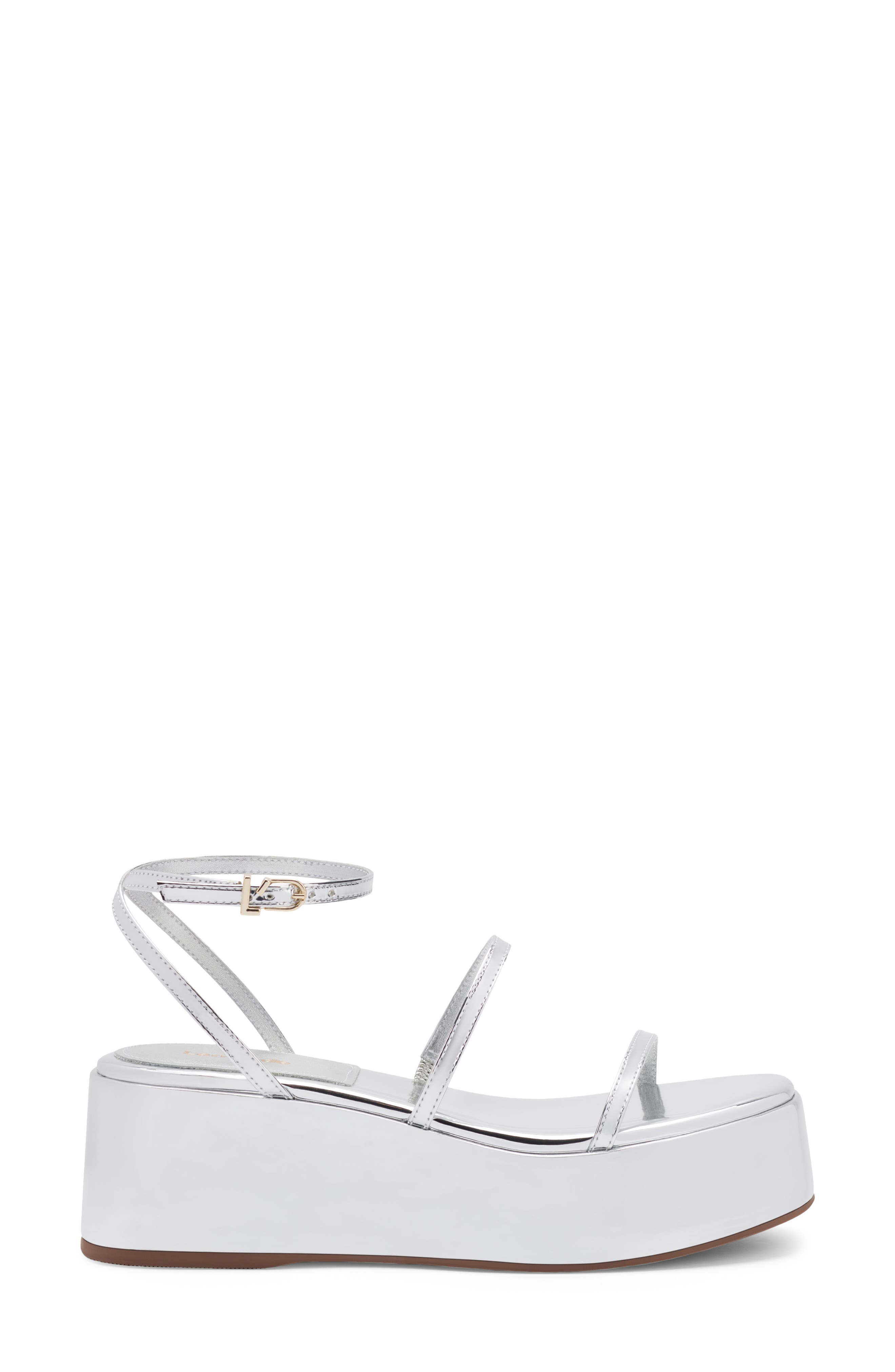 Larroudé Gio Platform Sandal, Alternate, color, 