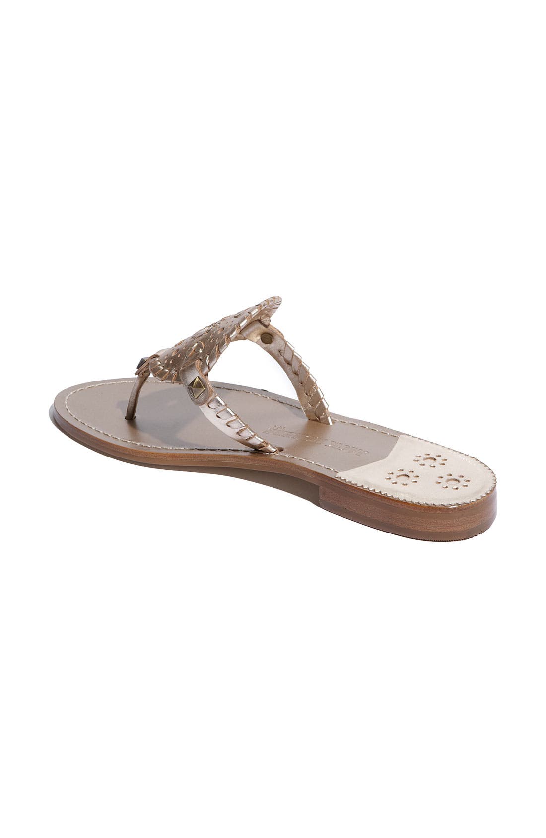 'Georgica' Sandals, Alternate, color, PLATINUM