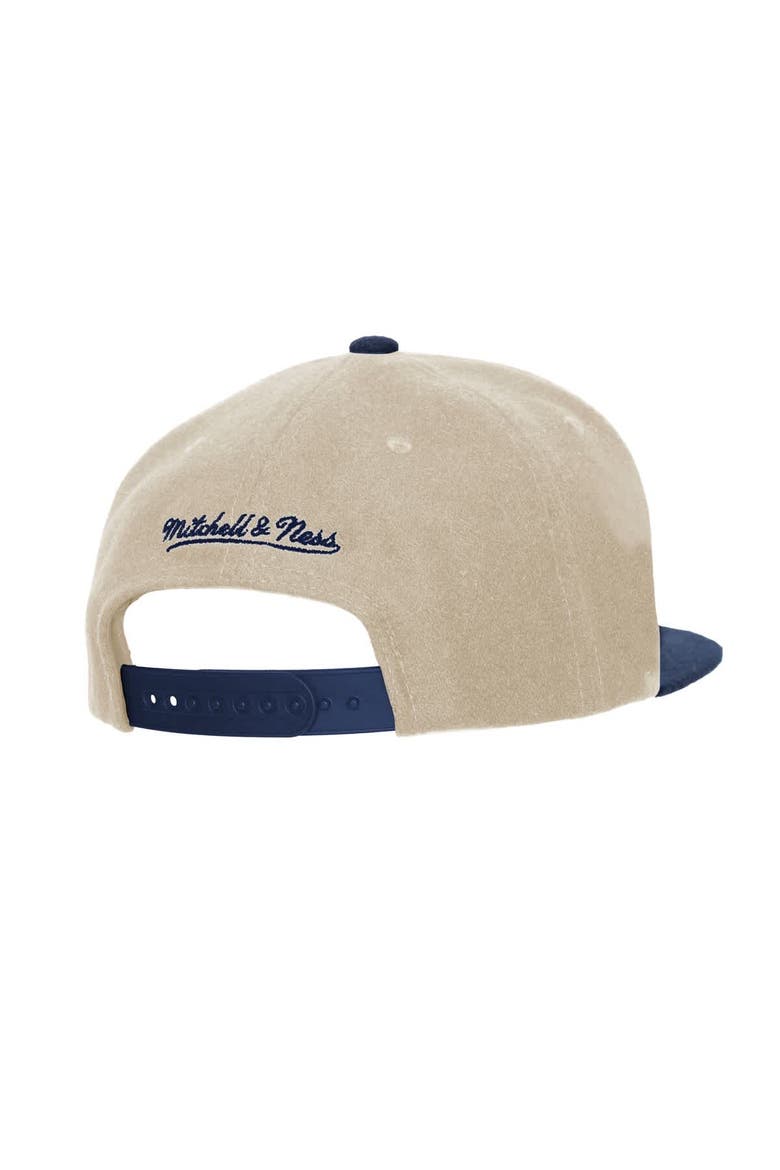 Cream New York Yankees vs. New York Mets Subway Series Matchup Pro Pinch Snapback, Alternate, color, Cream