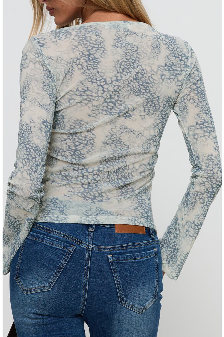Let It Happen Leopard Print Boat Neck Top, Alternate, color, LEOPARD