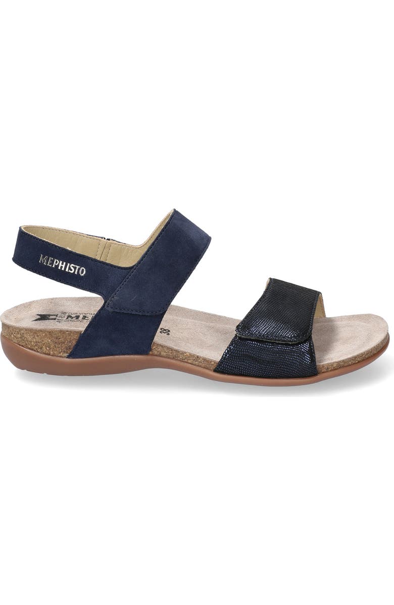 Mephisto Agave Sandal, Alternate, color, Midnight Blue