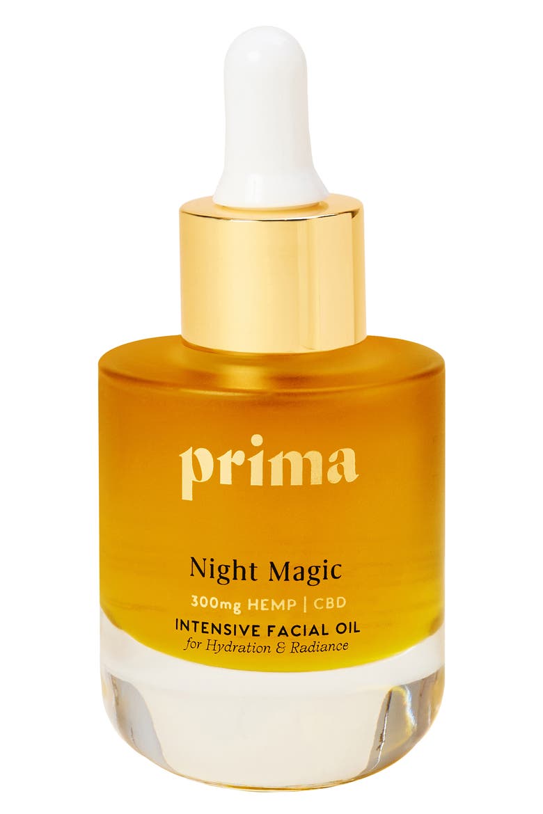 Night Magic 300mg CBD Intensive Moisturizing Face Oil, Main, color, NO COLOR