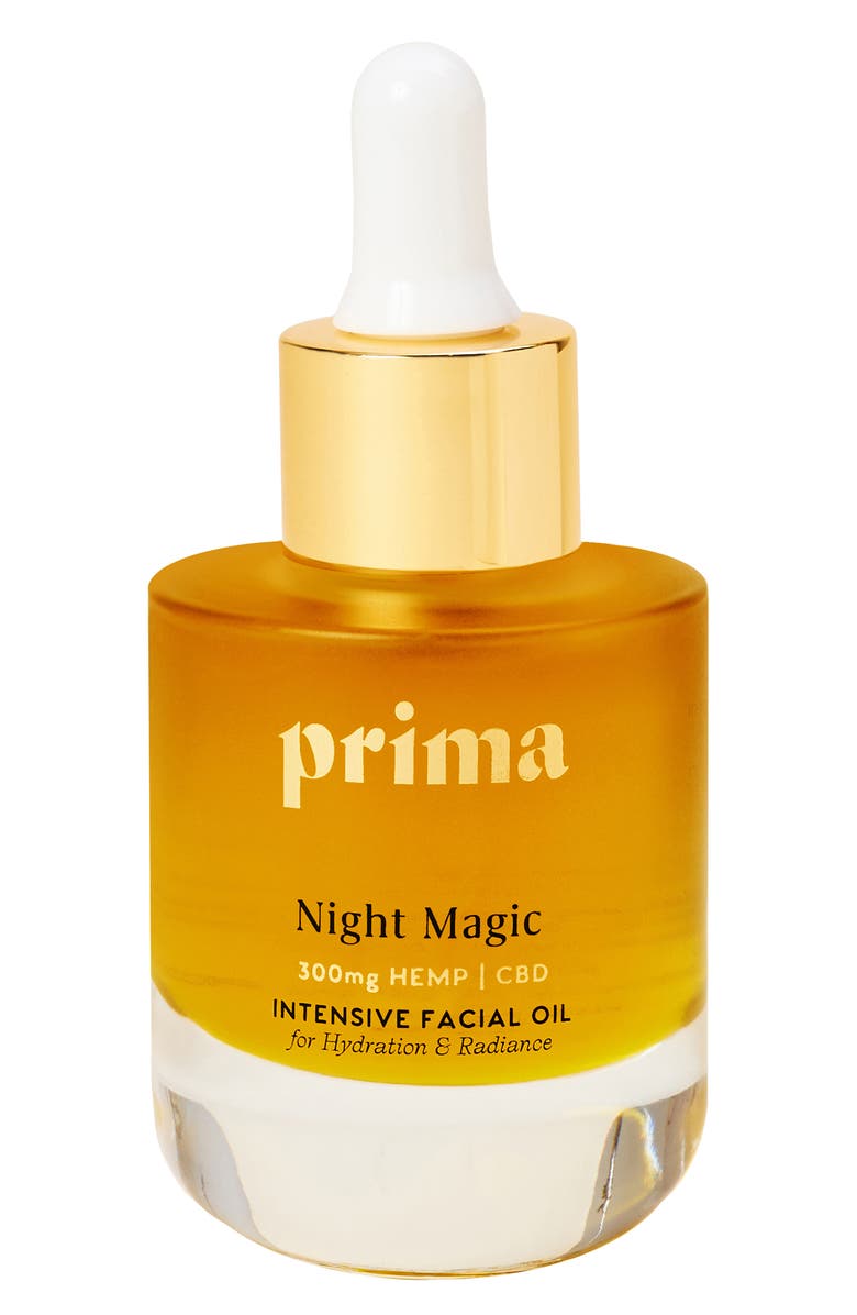 Prima Night Magic 300mg CBD Intensive Moisturizing Face Oil, Main, color, 
