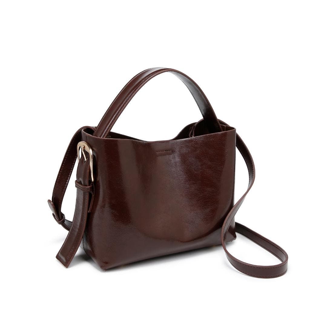 MODA LUXE Sophie Crossbody, Alternate, color, Chocolate