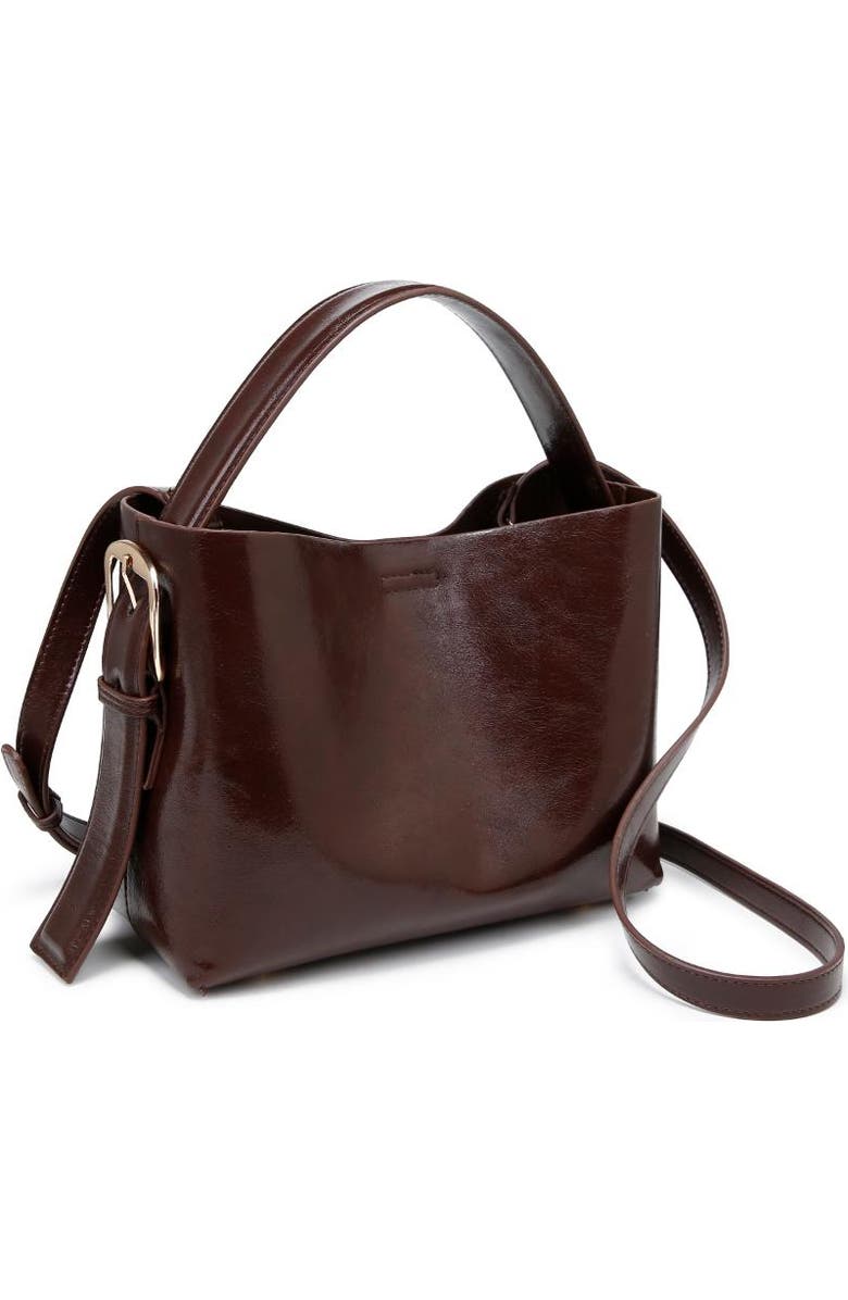 MODA LUXE Sophie Crossbody, Alternate, color, Chocolate