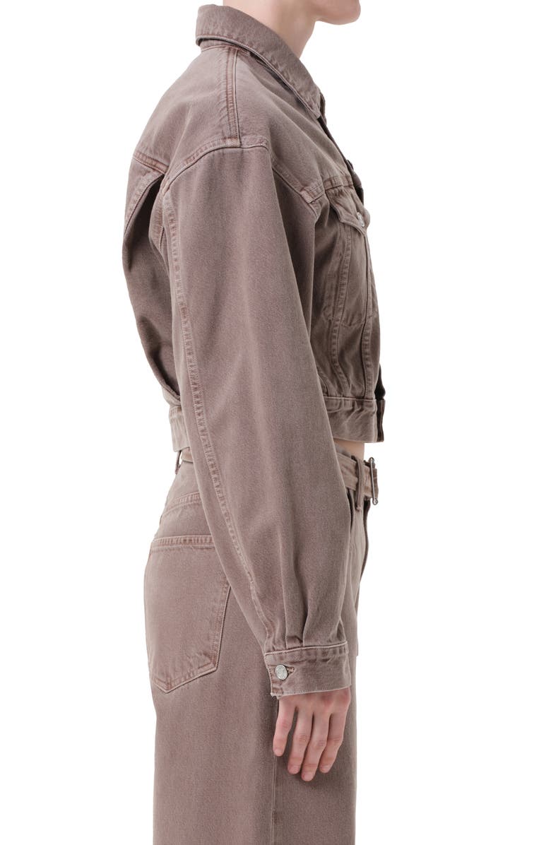 AGOLDE Radley Denim Jacket, Alternate, color, Ceramic Old Rose