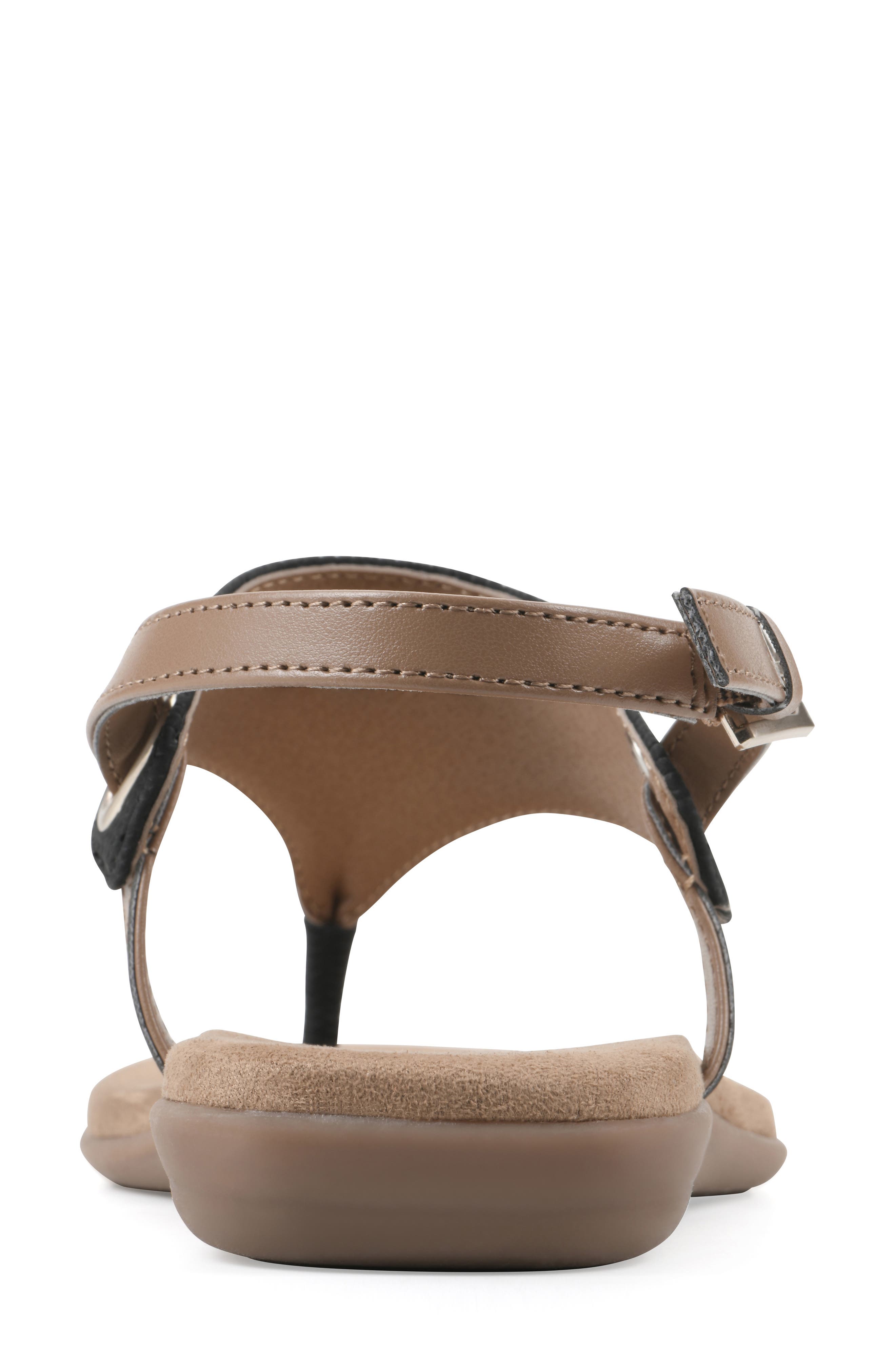 White Mountain Footwear <p>Lifted Slingback Sandal (Women)</p>, Alternate, color, Black/ Smooth