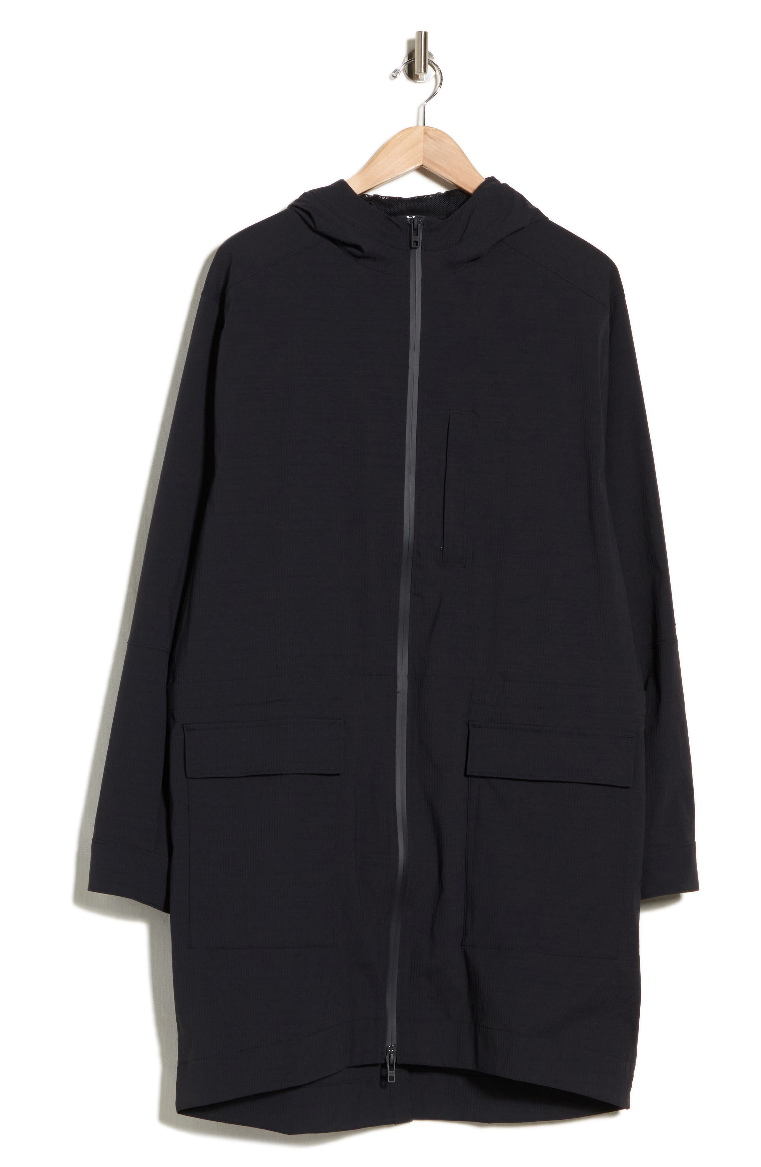 Unstoppable Textured Longline Jacket