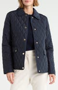 Michael Kors Quilted Snap Barn Jacket