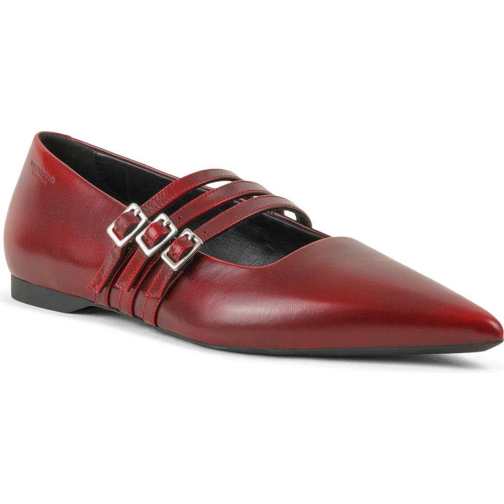 Vagabond Shoemakers Hermine Pointed Toe Mary Jane Flat