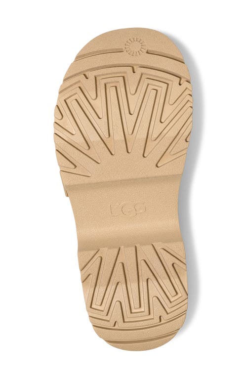 Ugg(r) Goldenrise Ankle Strap Platform Sandal In Mustard Seed