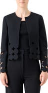 Akris punto Dot Cutout Cardigan