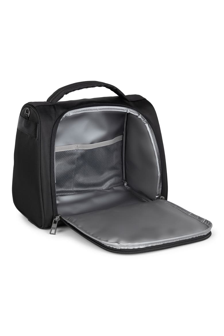 Insulated Twill Bottle Bag, Alternate, color, BLACK OUT