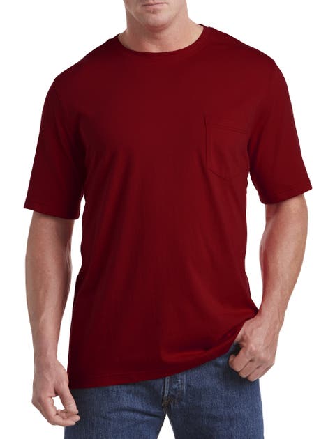 Big & Tall Moisture-Wicking Pocket T-Shirt