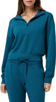 TravisMathew Skyloft Soft Echo Half Zip Pullover