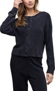 Barefoot Dreams® CozyChic® Ultra Lite® Textured Ribbed Cardigan