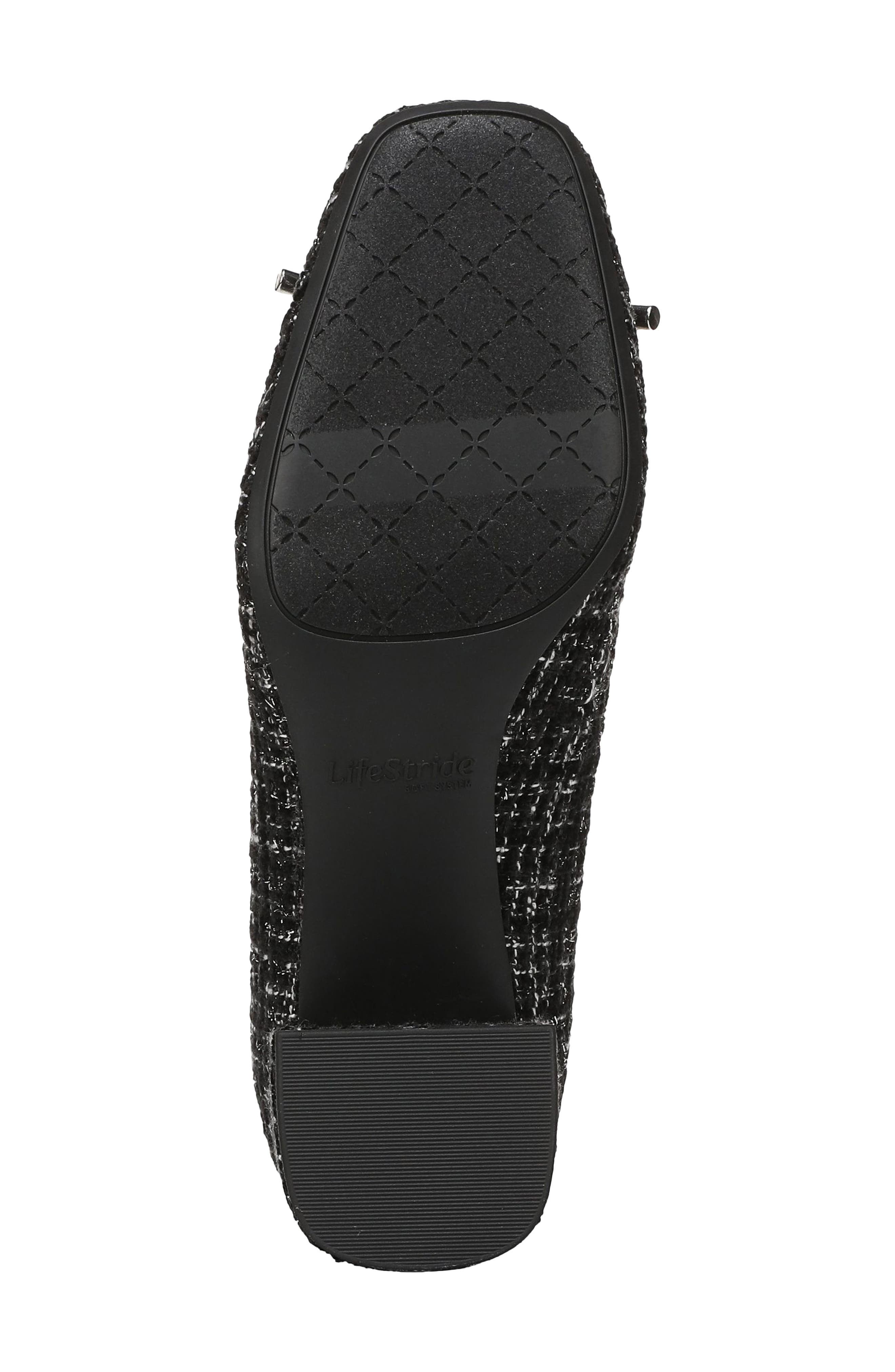 Cora Block Heel Pump, Alternate, color, BLACK