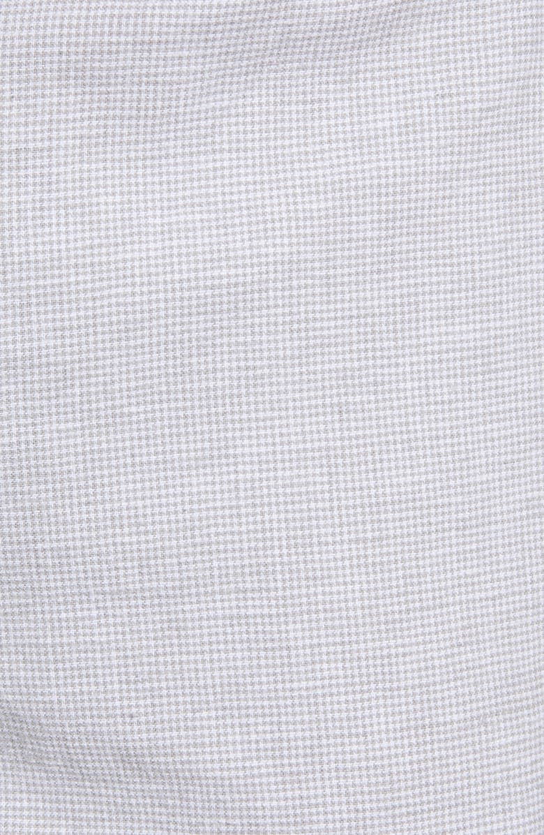 NORDSTROM MEN'S SHOP Linen Blend Chino Shorts, Alternate, color, 