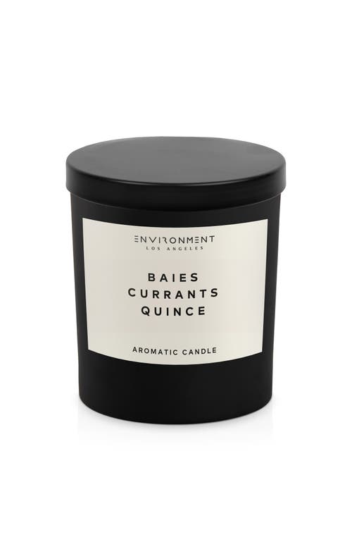 Environment Inspired By Designer Perfume Candle In Black