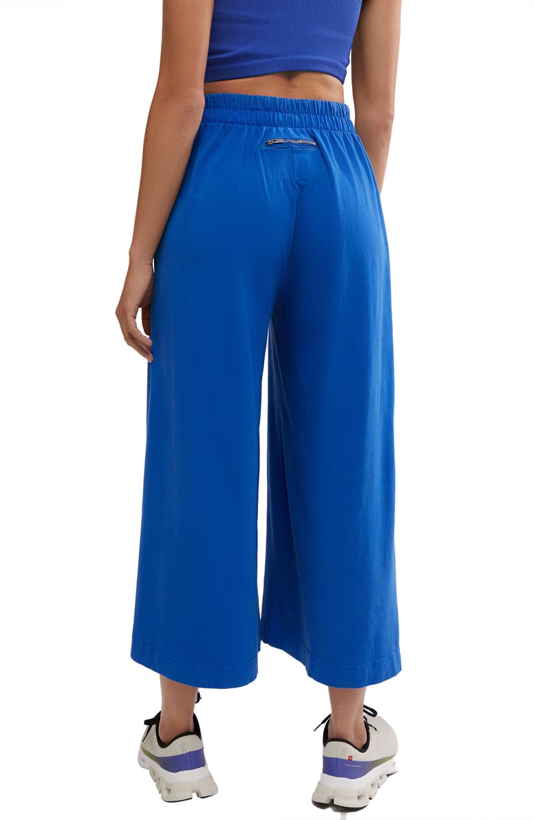 Free People FP Movement Hot Shot Slit Wide Leg Pants, Alternate, color, 