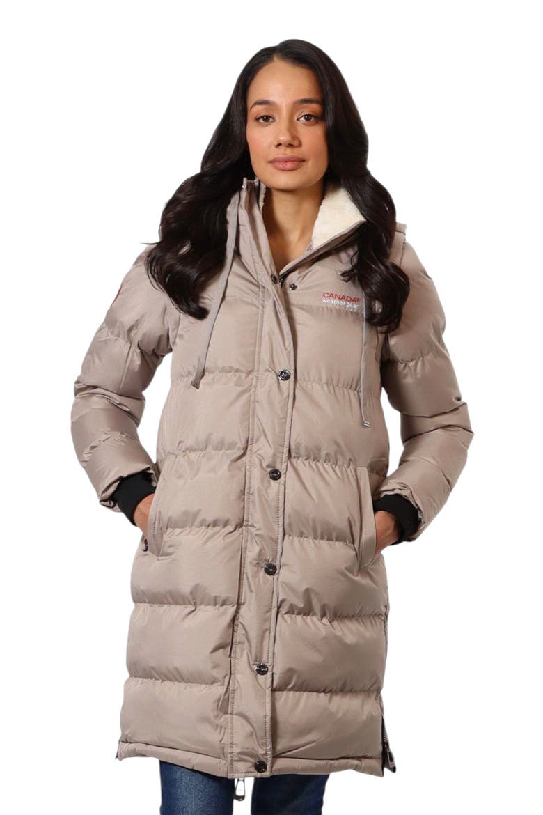 Women's Long Heavyweight 2 in 1 Puffer Jacket and Vest, Alternate, color, BLUSH