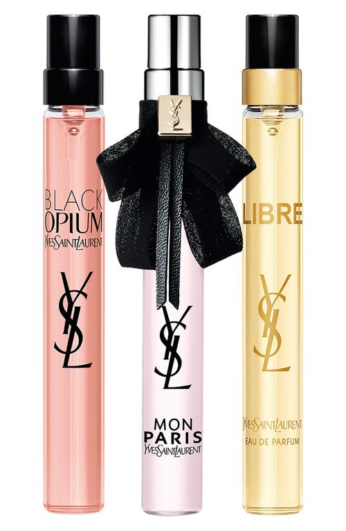 Saint Laurent Fragrance Discovery Gift Set In Transparent