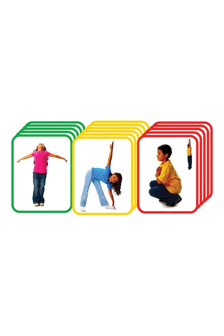Body Poetry Yoga Poses with Three Levels of Difficulty, Main, color, Multicolor