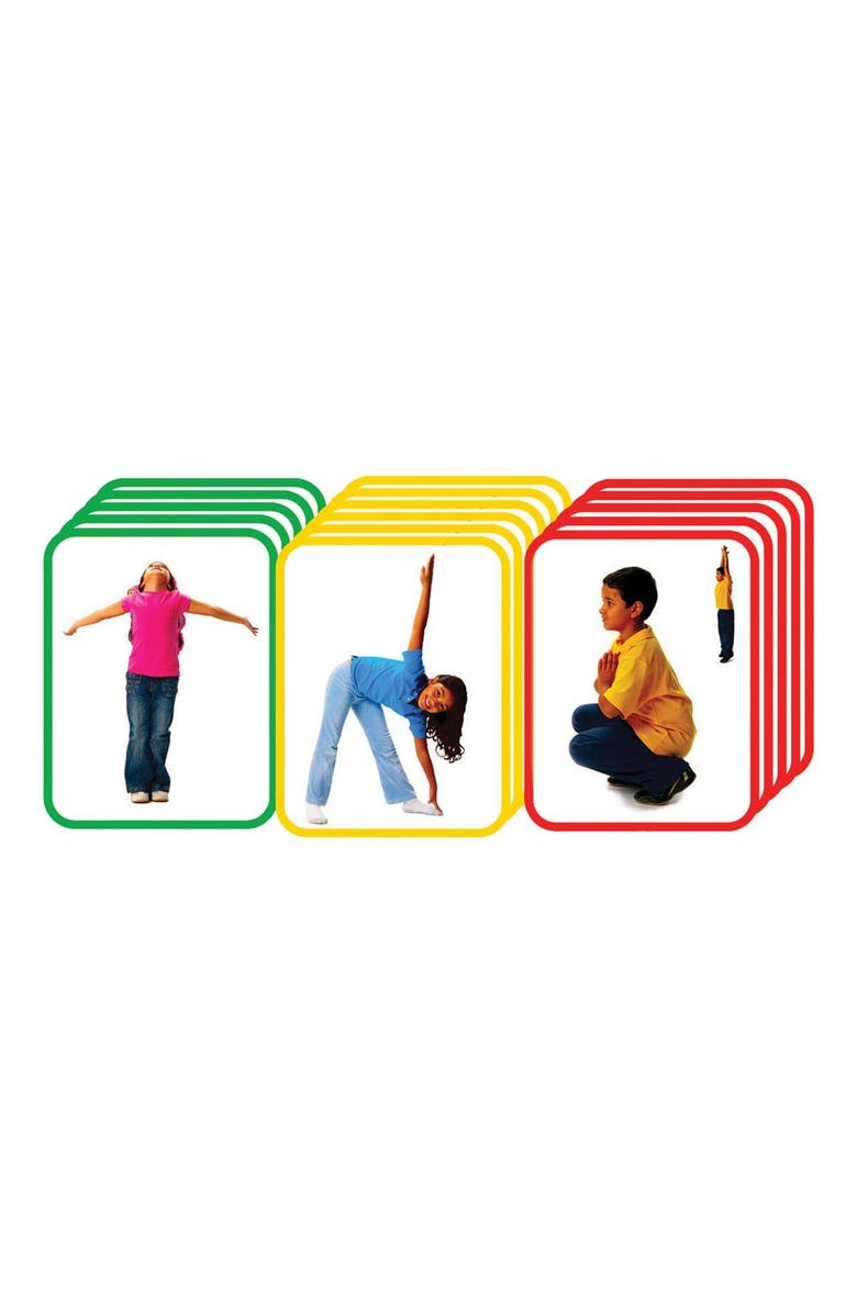 Roylco Body Poetry Yoga Poses with Three Levels of Difficulty, Main, color, Multicolor