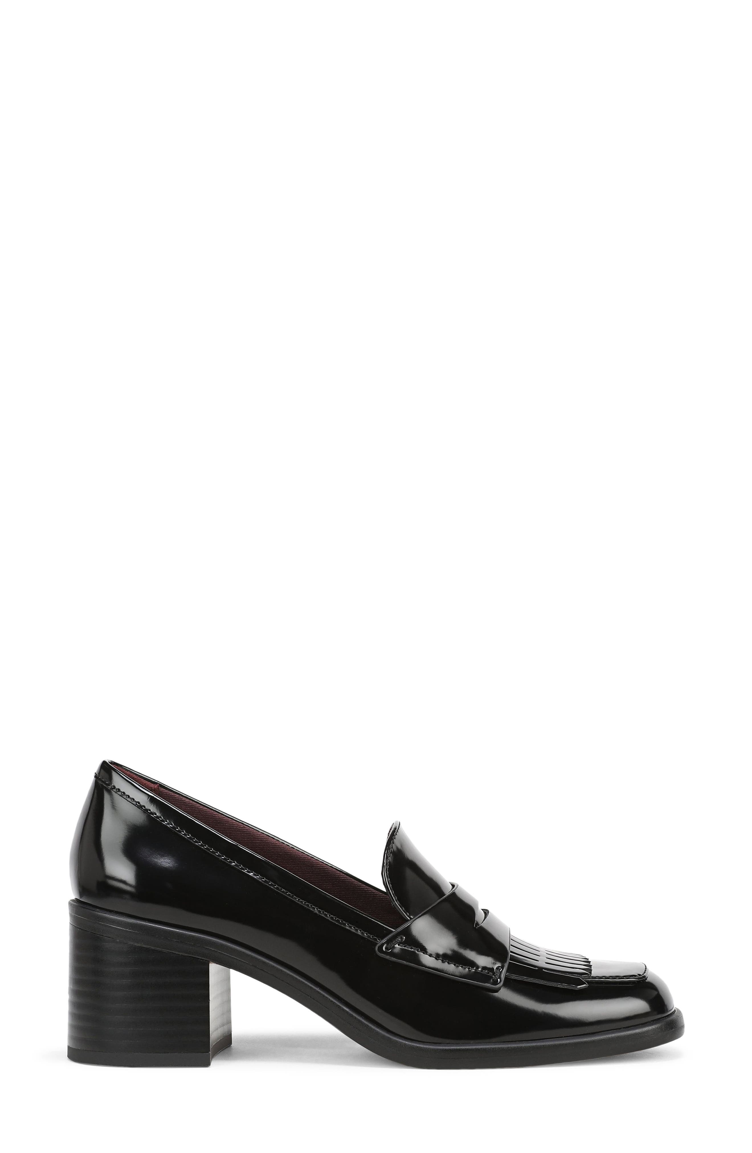 Franco Sarto Elian Kiltie Loafer Pump, Alternate, color, Black
