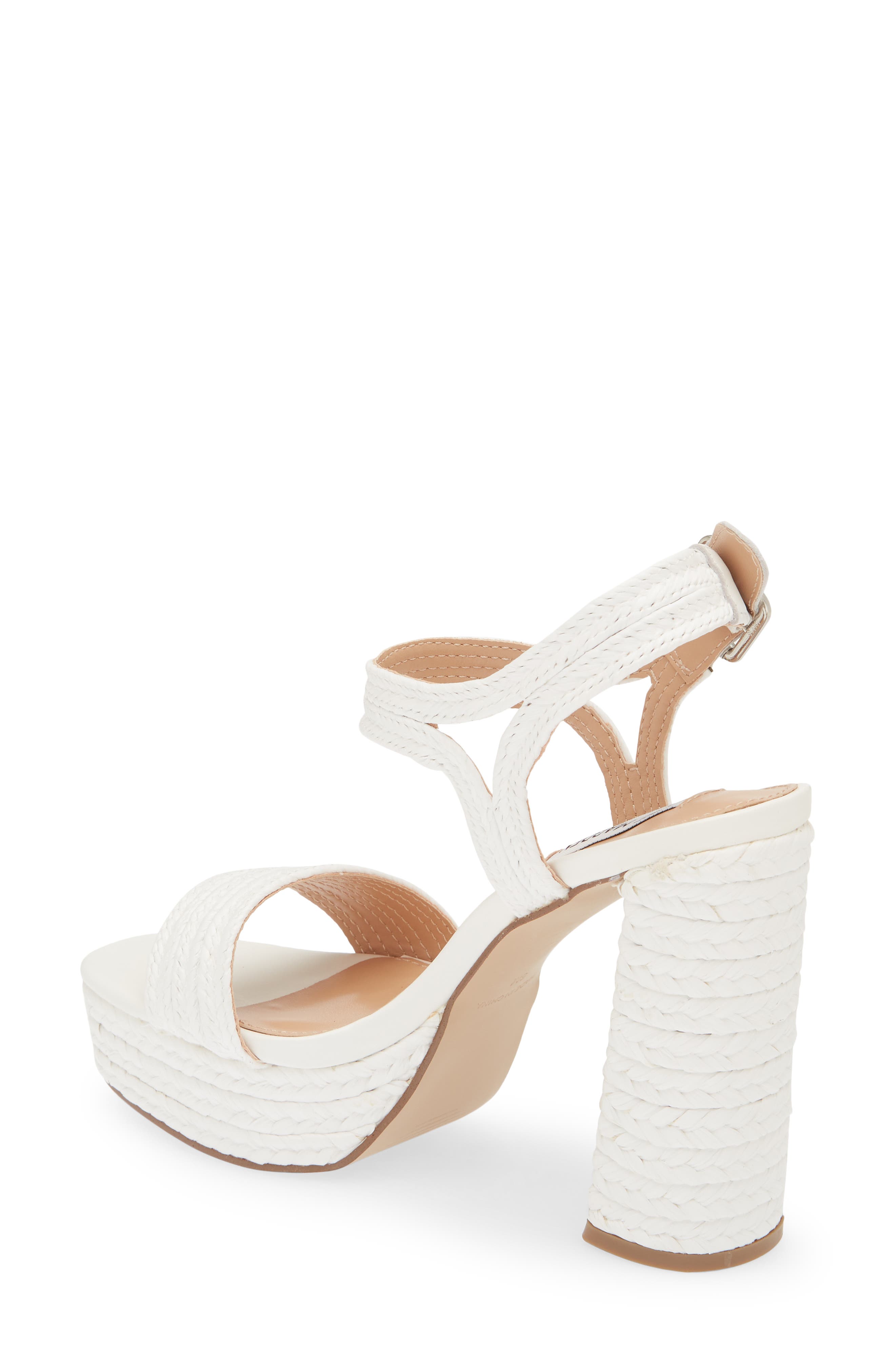Steve Madden Lombardo Jute Platform Sandal, Alternate, color, 