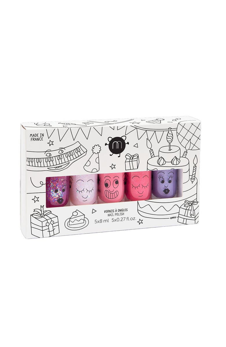 nailmatic Nail Polish For Kids set of 5, Main, color, Kitty Piglou