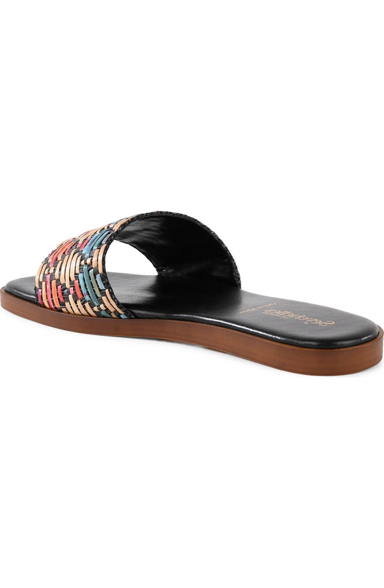 Seychelles Palm Oasis Slide Sandal, Alternate, color, Black Multi