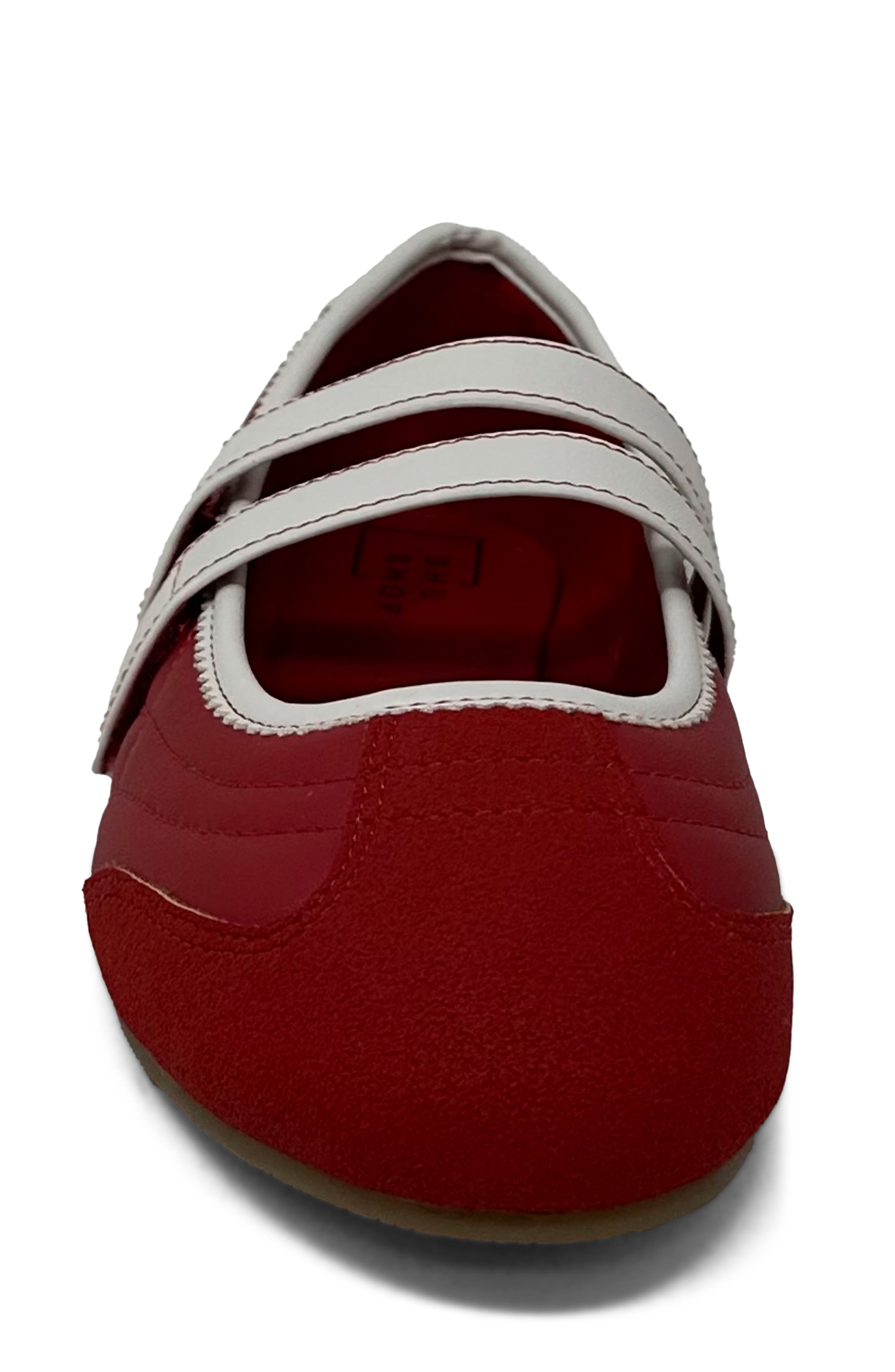 Salome Flat, Alternate, color, RED