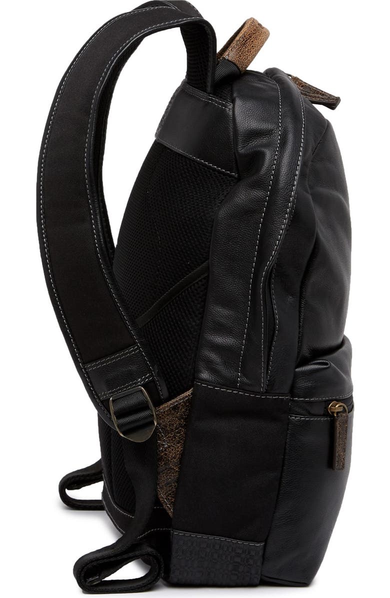 BOCONI Slim Profile Leather Backpack, Alternate, color,