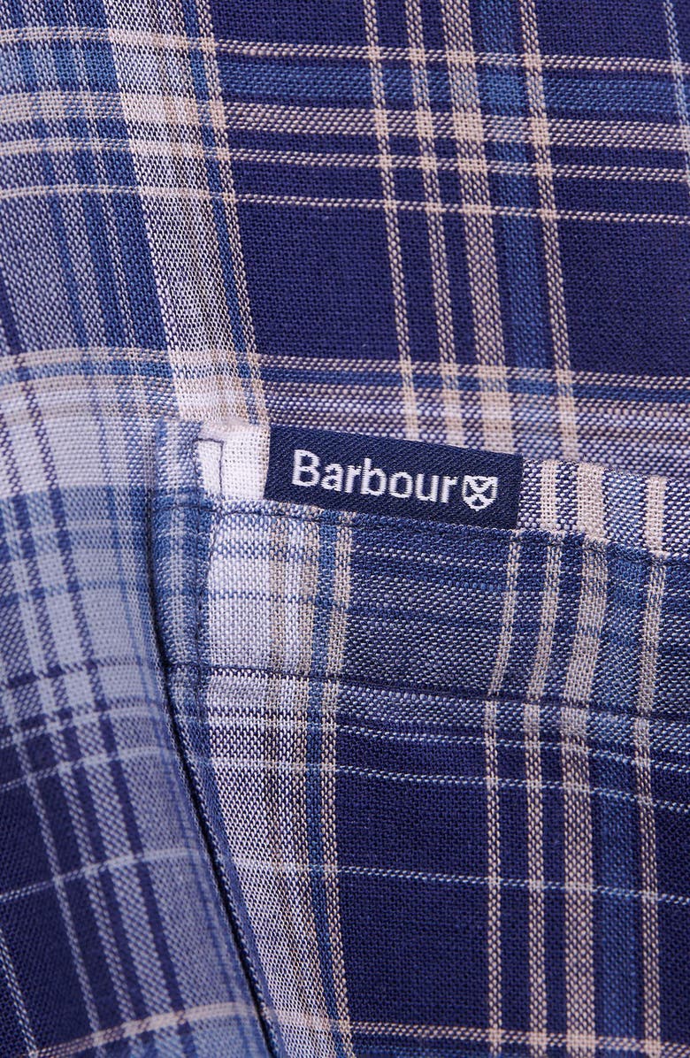 Barbour Kingsand Plaid Button-Up Shirt, Alternate, color,
