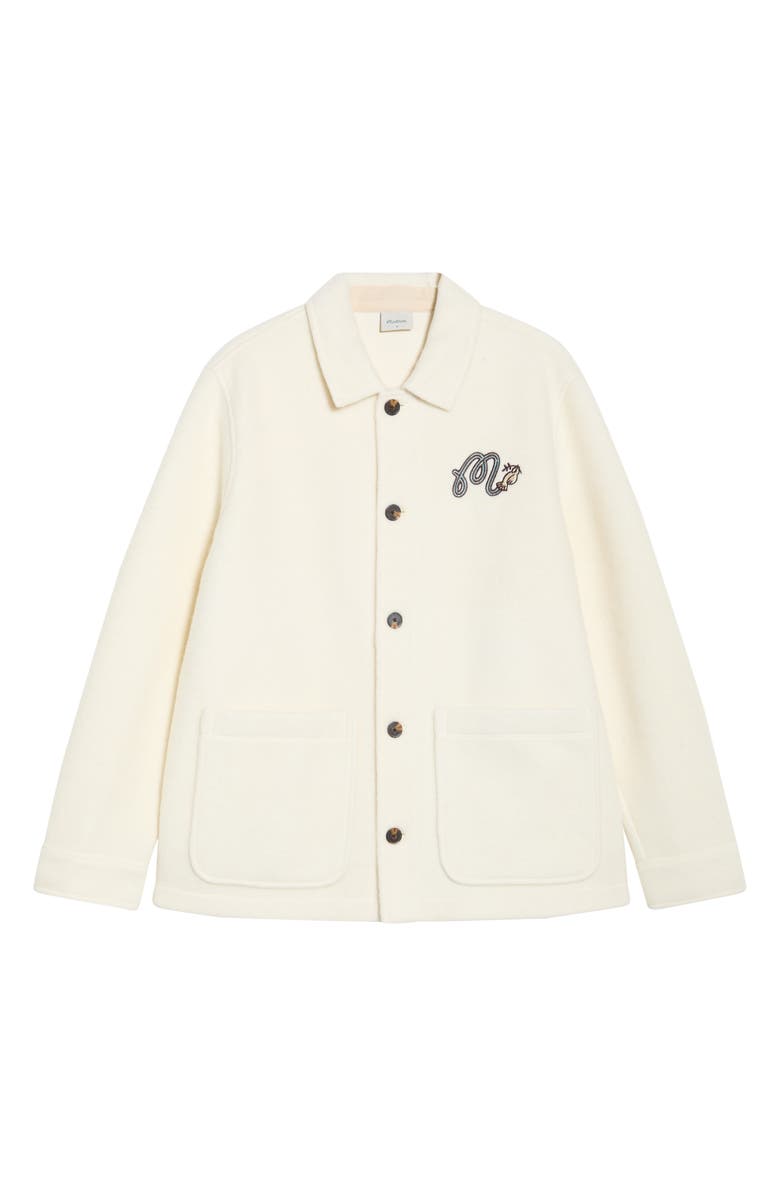 Malbon Golf Wool Chore Coat, Alternate, color, 