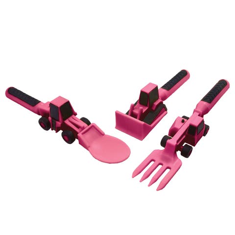Construction Eating Utensils for Kids and Toddlers