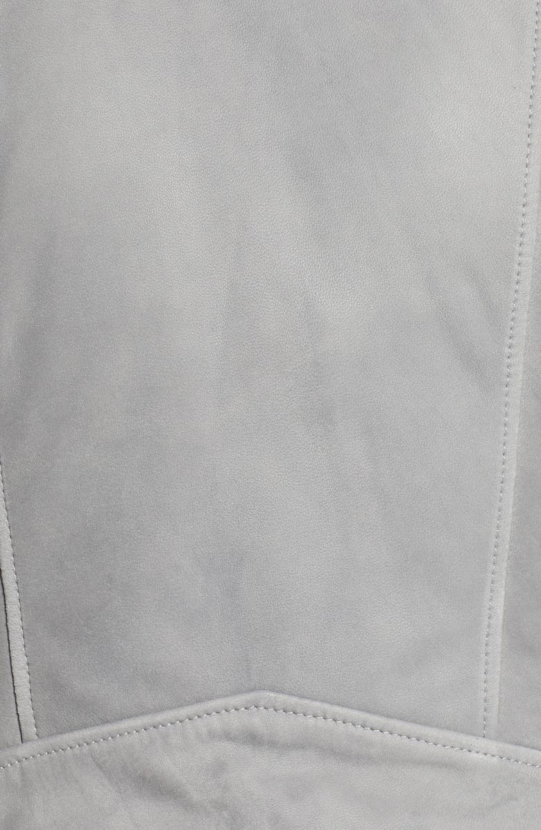 Halogen<sup>®</sup> Leather Moto Jacket, Alternate, color, 