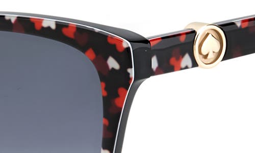 Kate Spade New York Amiyah 56mm Gradient Cat Eye Sunglasses In Blue