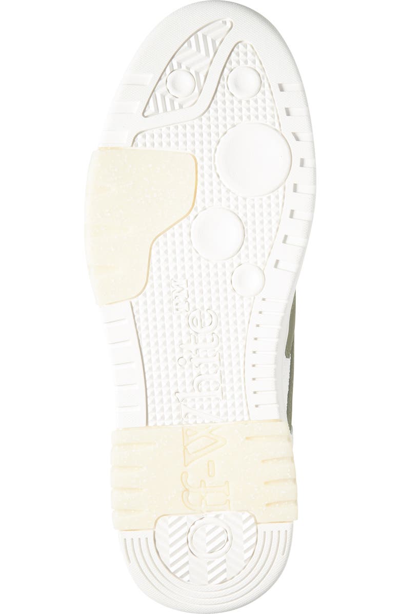 Off-White Slim Out Of Office Low Top Sneaker, Alternate, color, White - Olive Green